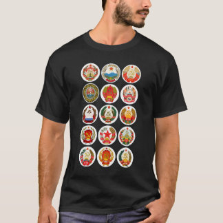 Republieken van de Sovjet-Unie T-shirt
