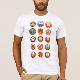 Republieken van de Sovjet-Unie T-shirt