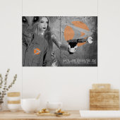 Republik Sci-Fi "Ray-Gun et 33" Poster de design (Cuisine)