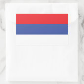 Republika Srpska Flag Rechthoekige Sticker (Tas)