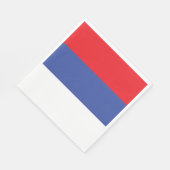 Republika Srpska Flag Servet (Hoek)