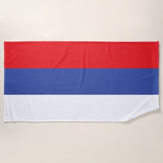Republika Srpska Flag Strandlaken (Voorkant)