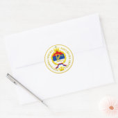 Republika Srpska Ronde Sticker (Envelop)