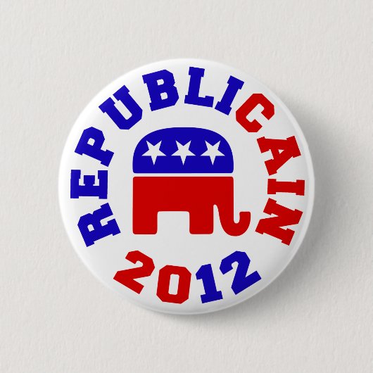 Republikein 2012 Herman Cain Buttonnen Ronde Button 5,7 Cm (Voorkant)