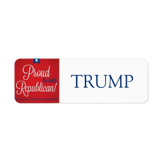 Republikein Etiket (Voorkant)