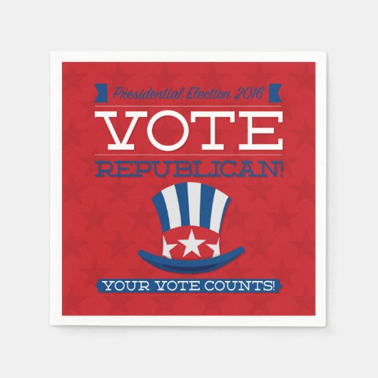 Republikein Servet (Voorkant)