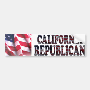 Republikein uit Californië Bumpersticker
