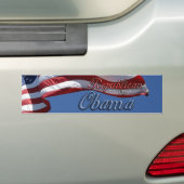 Republikein voor Obama Bumpersticker (Op auto)
