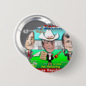 Republikeinen in het Huis Ronde Button 5,7 Cm (Voorkant /achterkant)