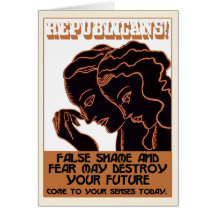 Republikeinen! Vervalste naam en angst [kaart]