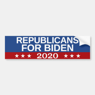 Republikeinen voor Biden 2020 Bumpersticker
