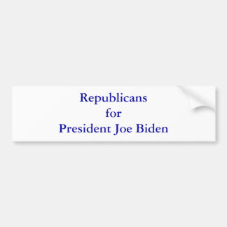 Republikeinen voor President Joe Biden Bumpersticker