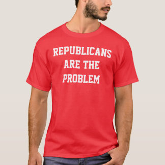 Republikeinen zijn het probleem t-shirt