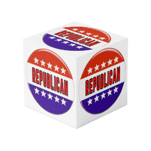 Republikeins Button Kubus