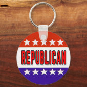Republikeins Button Sleutelhanger (Voorkant)