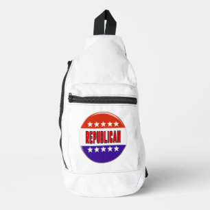 Republikeins Button Sling Bag