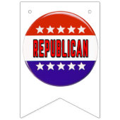 Republikeins Button Vlaggetjes (Tweede vlag)