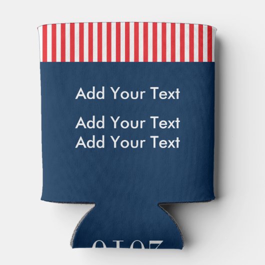 Republikeins Koelbox Blikjeskoeler (Achterkant)