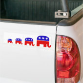 Republikeins Logo Bumpersticker (Op Truck)
