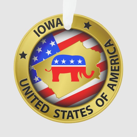 Republikeins Ornament Iowa - SRF (voorkant)