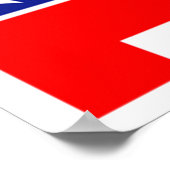 republikeins poster van olifanten (Hoek)