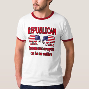 Republikeins Shirt voor Rode Welzijn