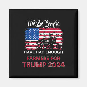Republikeinse boeren voor Trump 2024 Wij het volk Magneet