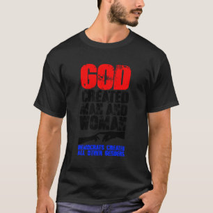 Republikeinse Democraten Creëer alle andere geslac T-shirt