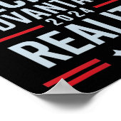 Republikeinse Geheime Voordeel Realiteit 2025 Poster (Hoek)