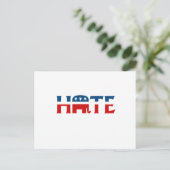 Republikeinse Hate Briefkaart (Staand voorkant)