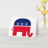 Republikeinse Olifant Kaart (Gele Bloem)