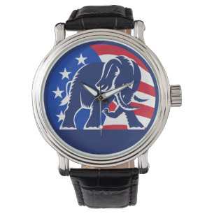 Republikeinse olifantenvlag horloge