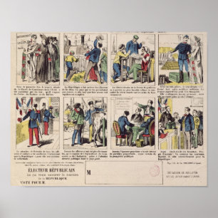 Republikeinse propaganda poster