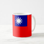 "République de Chine (Taïwan) Drapeau Mug - Fière  (Devant droit)