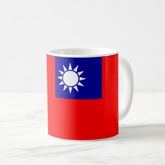 "République de Chine (Taïwan) Drapeau Mug - Fière  (Devant droit)