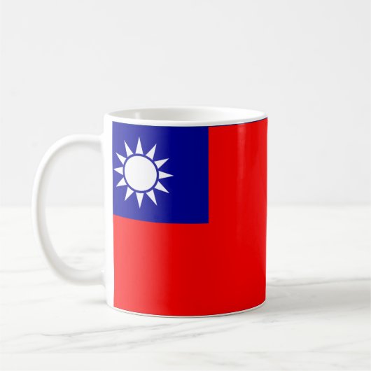 "République de Chine (Taïwan) Drapeau Mug - Fière  (Gauche)