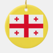 République de Géorgie* Ornement de Noël (Dos)