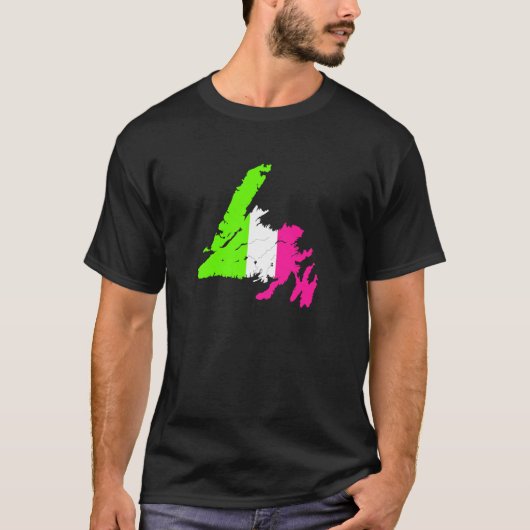 République de T-shirt de Newfoudland (Devant)