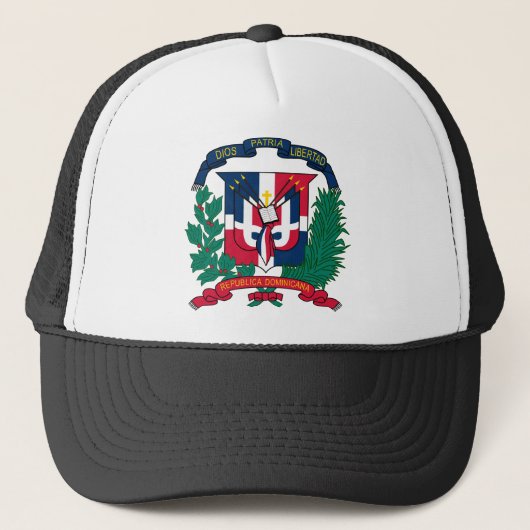 République dominicaine Casquette d'armoiries (Devant)