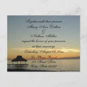 République Dominicaine : Invitations au mariage du