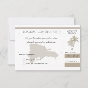 République dominicaine RSVP Palmier