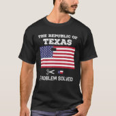 République du Texas TShirt Problem résolu (Devant)