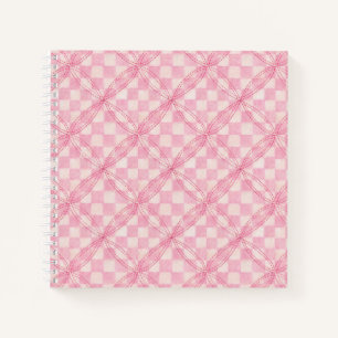 REQUAIS DE CONTRÔLE ROSE 8,5x8,5 Carnet en spirale