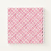 REQUAIS DE CONTRÔLE ROSE 8,5x8,5 Carnet en spirale (Dos)