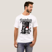 Requiem Skull Gentleman Artwork T-shirt (Voorkant volledig)