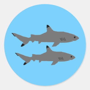 Requin à pointe noire, autocollants