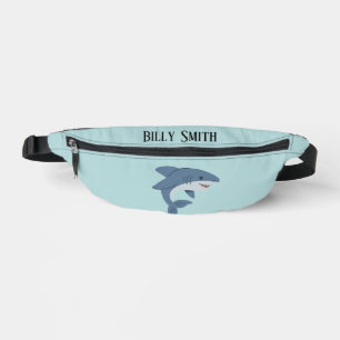 Requin bleu mignon personnalisé