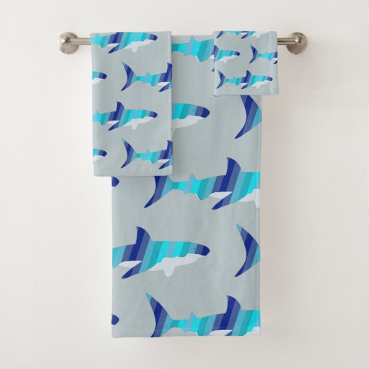 Requin dans les tons bleu (En situation)
