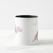 Requin de Sharky - tasse combinée d'art de requin (Centre)