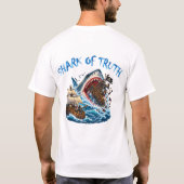Requin de vérité Nouvelle conception | t-shirts et (Dos)